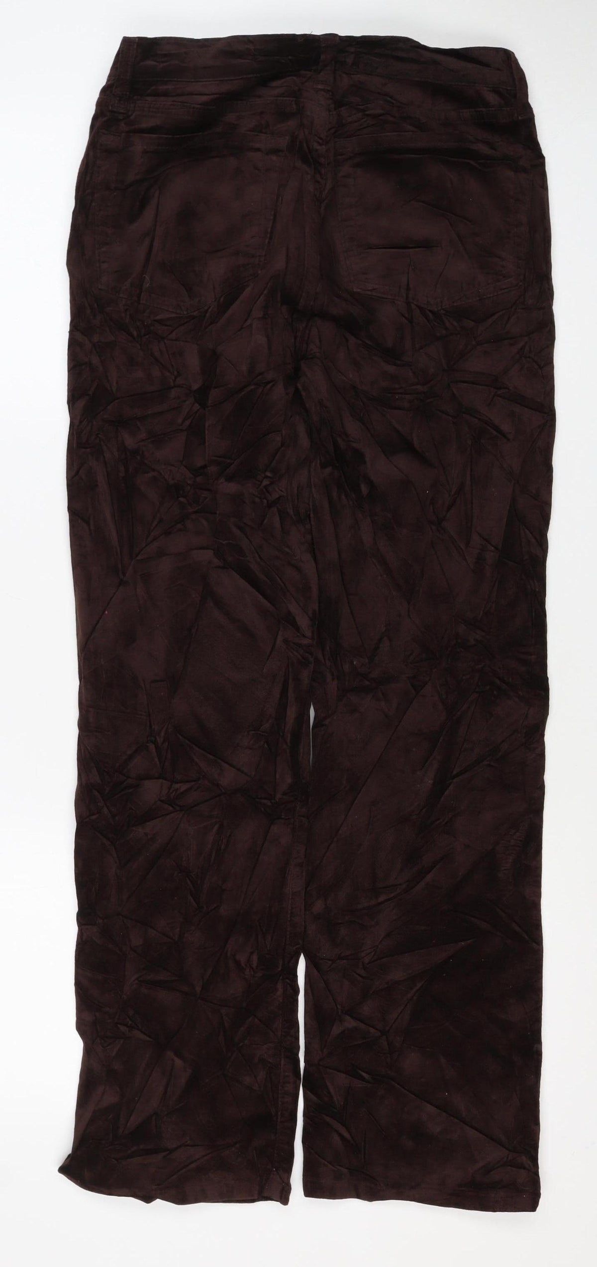 NYDJ Women’s Brown Size 8 Straight Stretch Trousers
