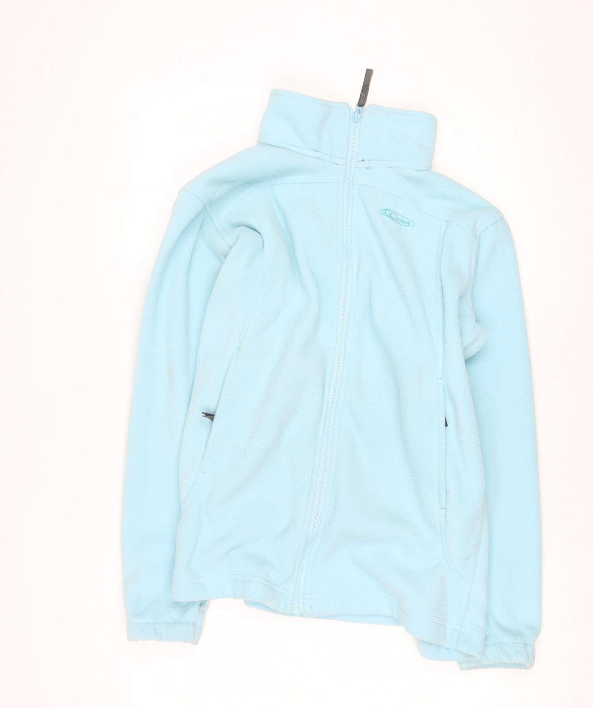 Gelert Women's Blue Size 10 Full Zip Fleece Basic Outdoor Jacket