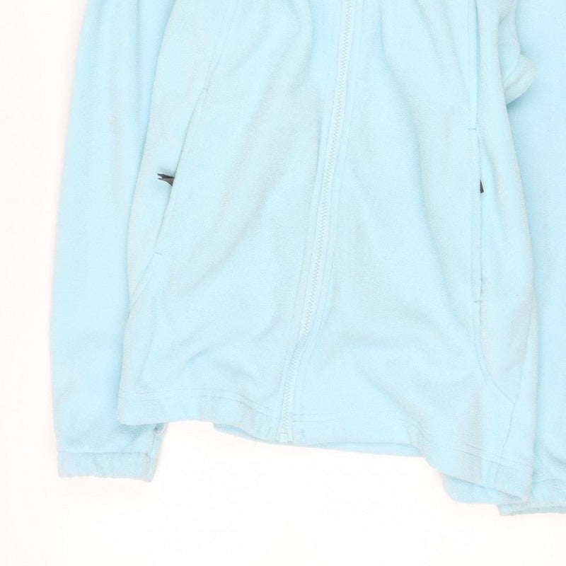 Gelert Women's Blue Size 10 Full Zip Fleece Basic Outdoor Jacket