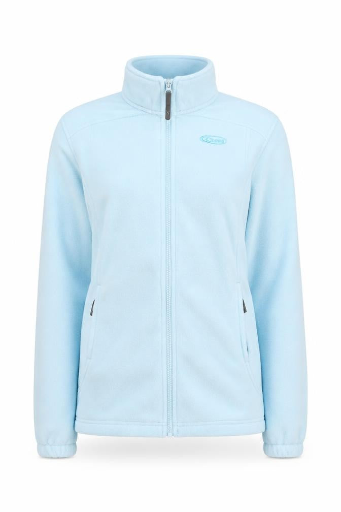 Gelert Women's Blue Size 10 Full Zip Fleece Basic Outdoor Jacket