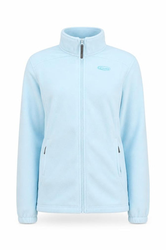 Gelert Women's Blue Size 10 Full Zip Fleece Basic Outdoor Jacket