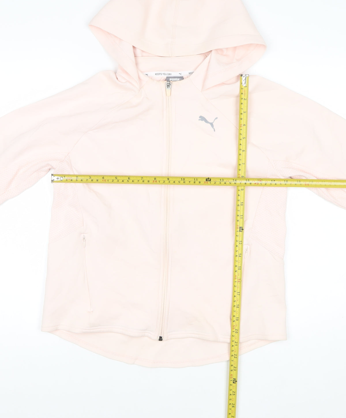 Puma Women’s Pink M Hooded Full Zip Activewear Jacket