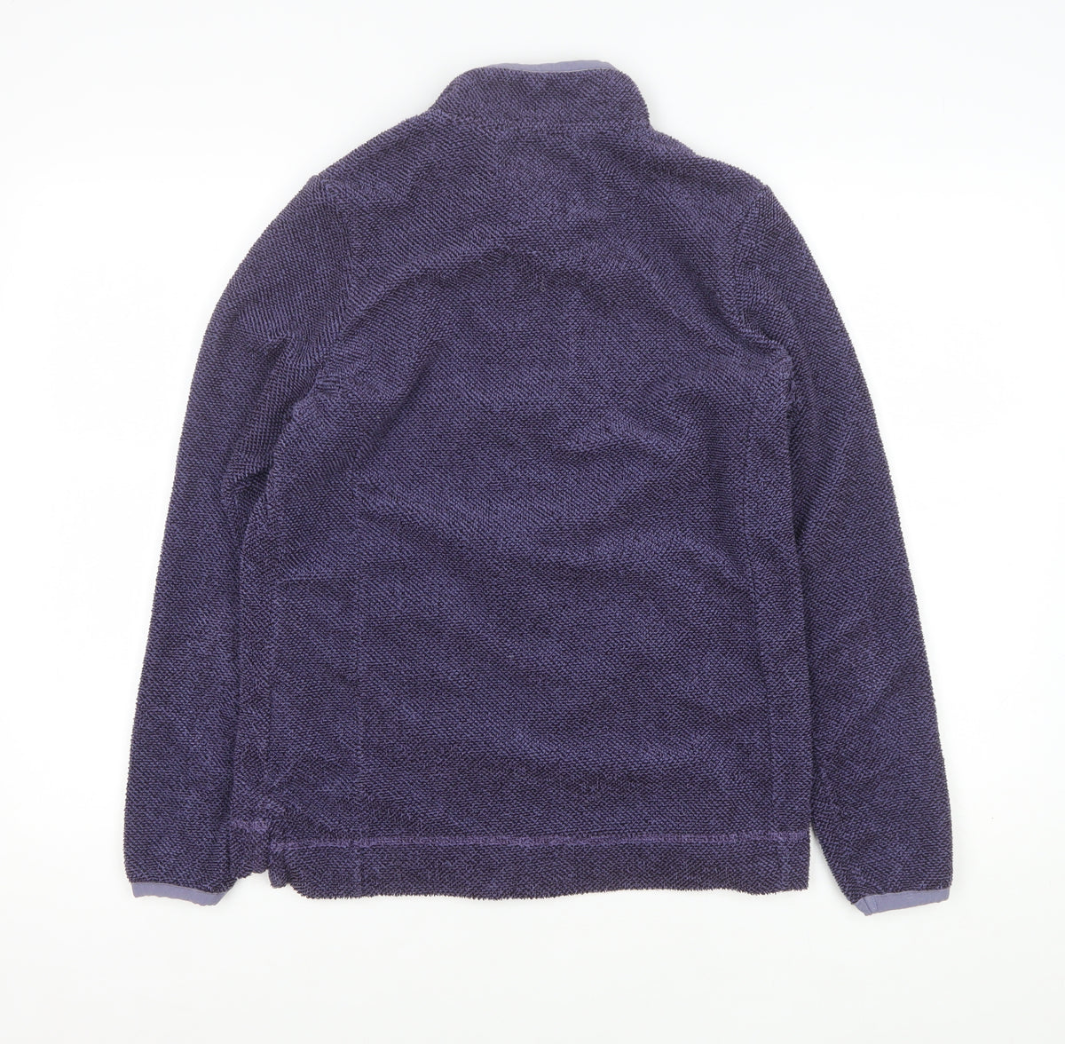 Weird Fish Women’s Purple Fleece Full Zip Jacket Size 10