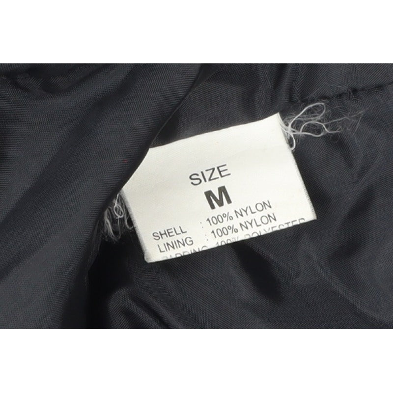 N° ACIF Women’s Black M Double-Breasted Nylon Mid-Length Coat