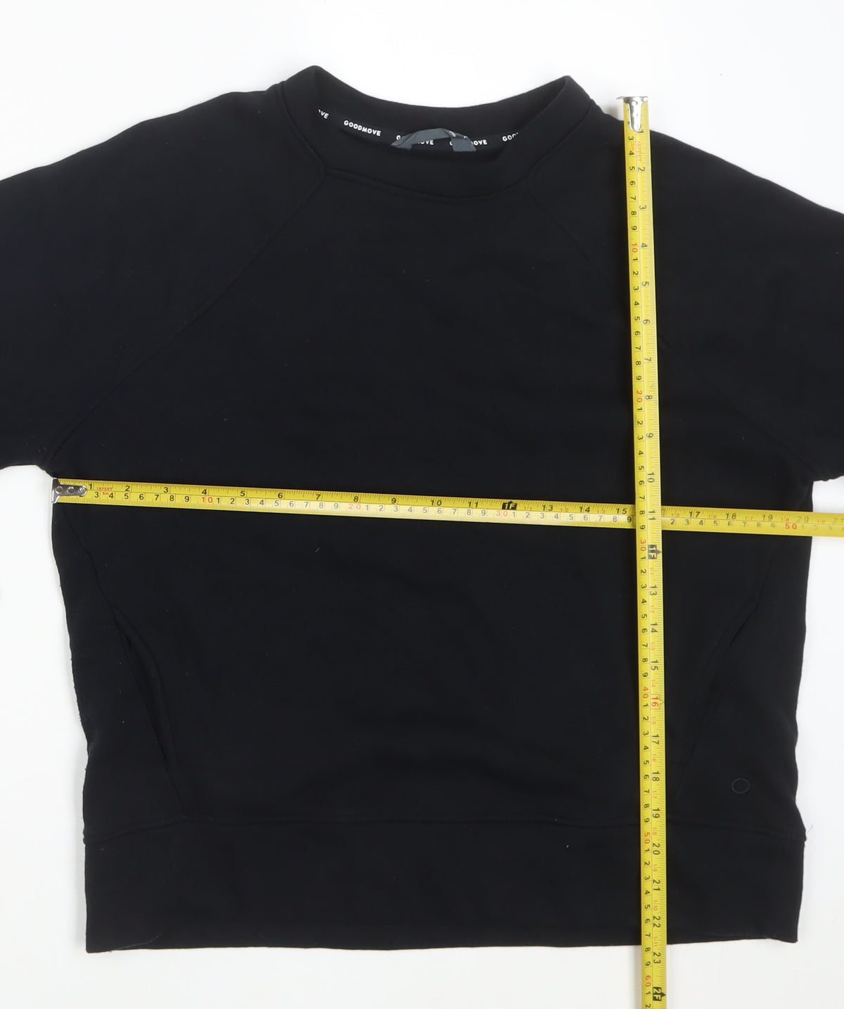 M&S Goodmove Women’s Black Size 10 Raglan Pocket Sweatshirt
