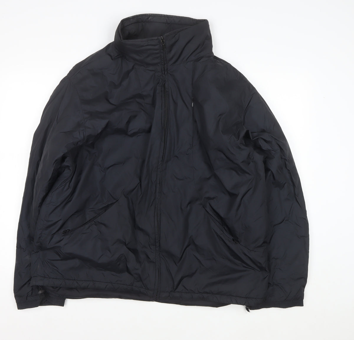 GAP Men’s Black Large Full Zip Stand Collar Jacket