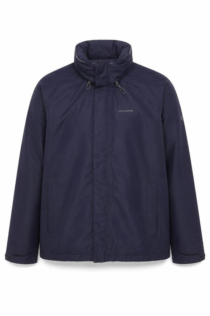 Craghoppers Mens Blue 46 Aquadry Waterproof Windproof Hooded Jacket