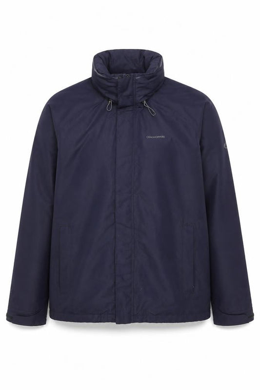 Craghoppers Mens Blue 46 Aquadry Waterproof Windproof Hooded Jacket
