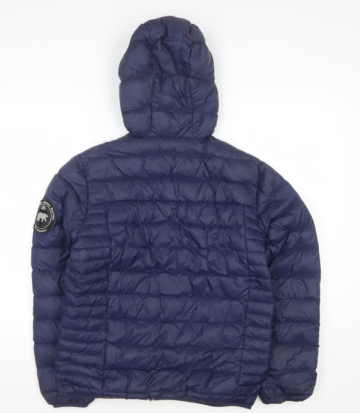 Trespass Men’s Blue 2XS 650 Fill Down Hooded Puffer Jacket
