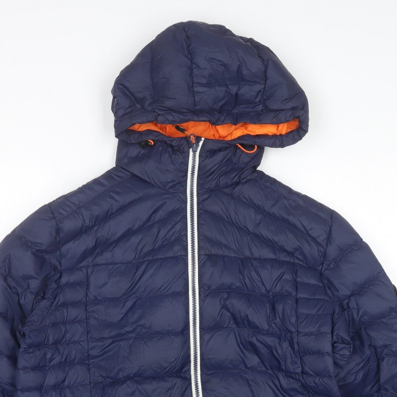 Trespass Men’s Blue 2XS 650 Fill Down Hooded Puffer Jacket