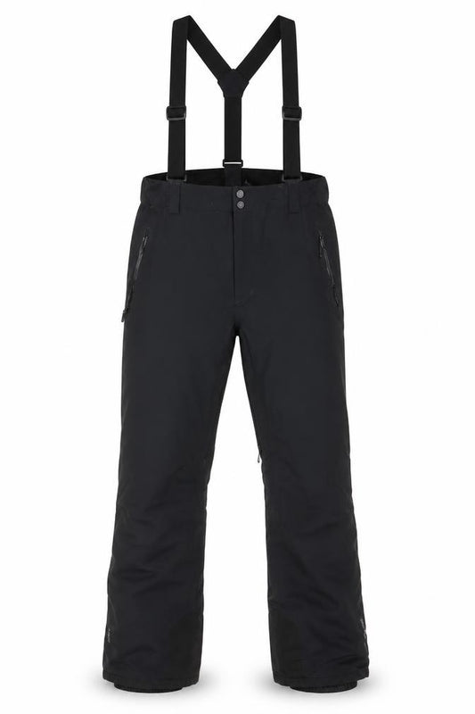Mountain Warehouse Men Black XL Extreme IsoDry Snow Ski Trousers Braces