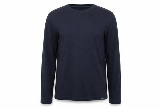 BAM Men's Black M Long Sleeve Crew Neck Casual Jersey T-Shirt
