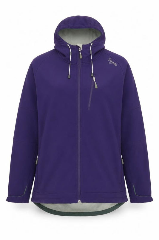 TOG24 Women’s Purple Size 18 Hooded Softshell Jacket Full Zip Outdoor