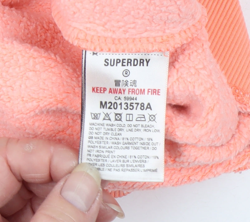 Superdry Men’s Orange 2XL Graphic Monument Valley Sweatshirt