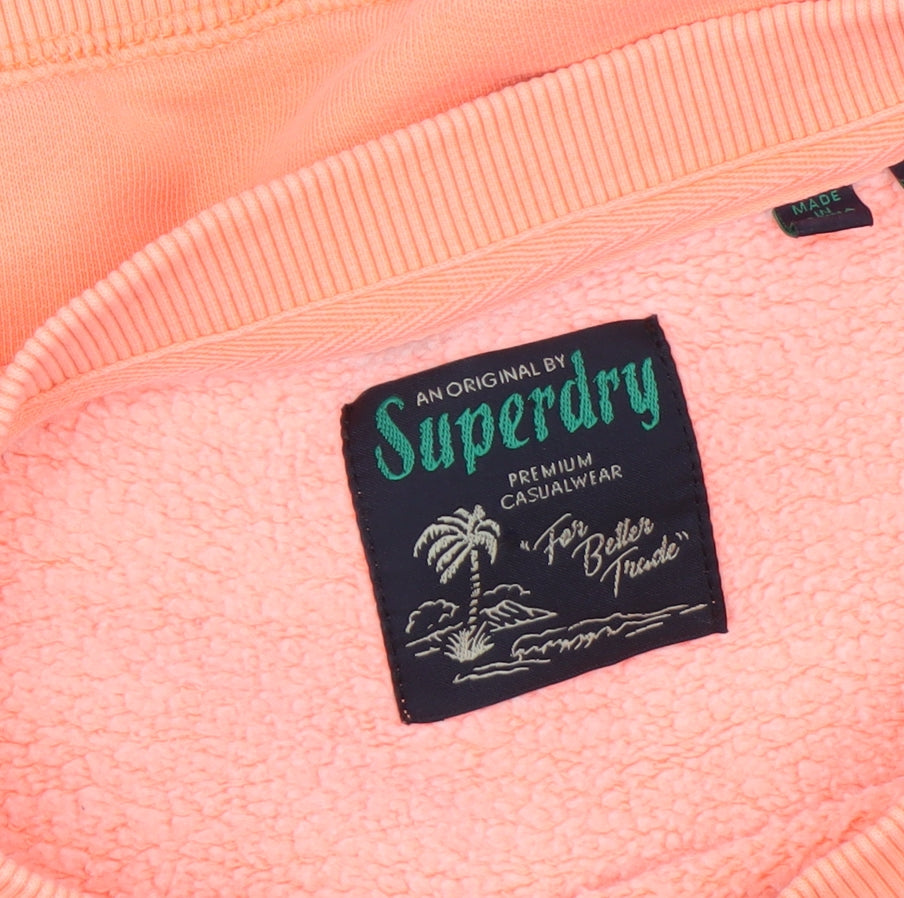 Superdry Men’s Orange 2XL Graphic Monument Valley Sweatshirt
