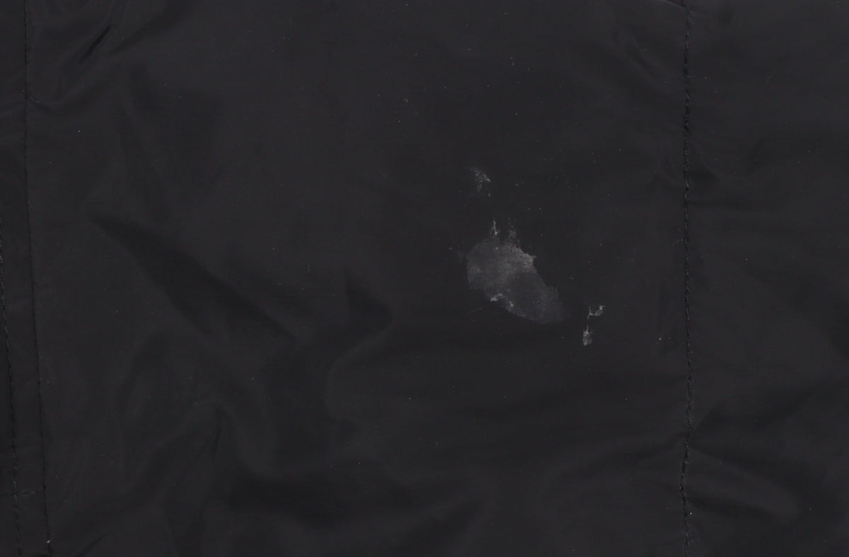 Essentials Men’s Black M Puffer Jacket Logo Zip Insulated