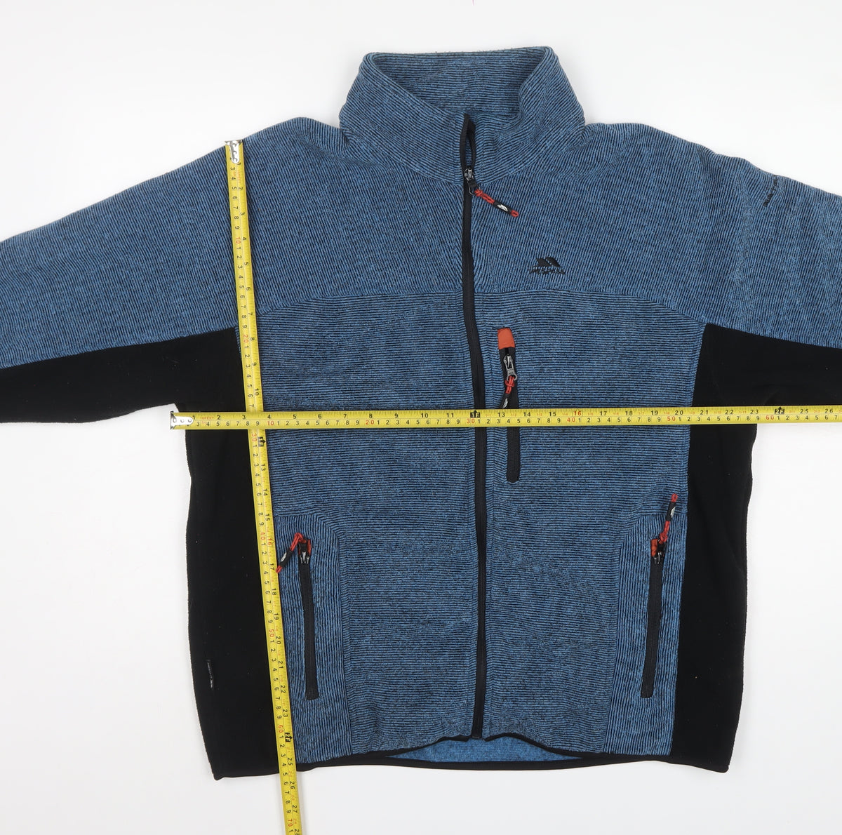 Trespass Men’s Blue L Fleece Full Zip Outdoor Jacket