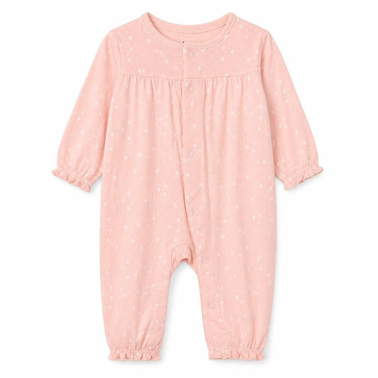 Pepco Baby Girls Pink Polka Dot Bunny Babygrow 0-3 Months