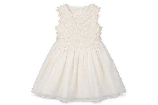 Tu Girls Ivory 6 Years Floral Ball Gown Christening Party Dress
