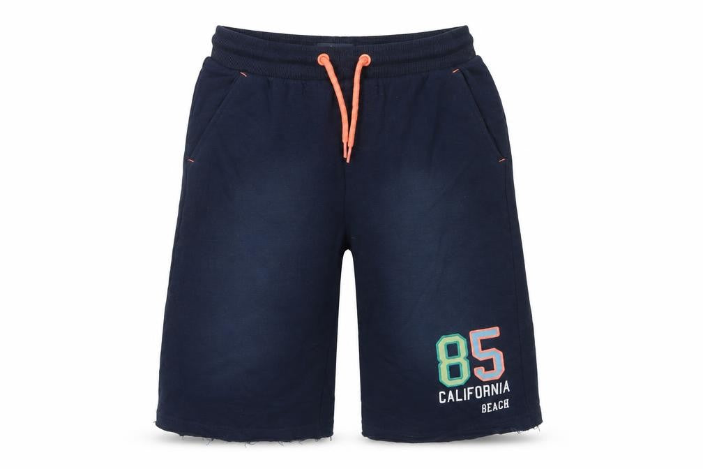 Cool Kids Boys Blue 13 Years Sweat Shorts California Beach Drawstring