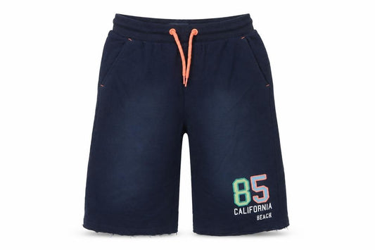 Cool Kids Boys Blue 13 Years Sweat Shorts California Beach Drawstring