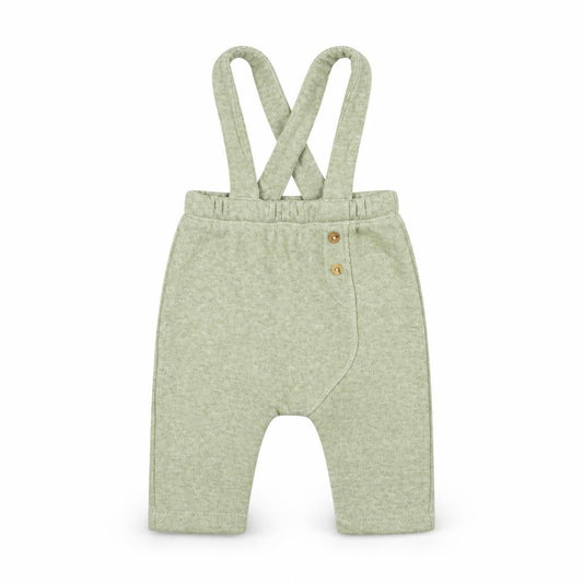 Zara Mini Unisex Baby Green 1-3 Months Jogger Suspender Trousers