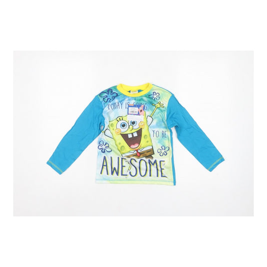 SpongeBob SquarePants Boys Multicoloured 5-6 Years Long Sleeve T-Shirt