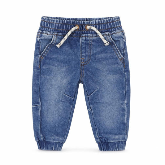 Primark Cares Unisex Baby Blue 3-6 Months Denim Jogger Jeans