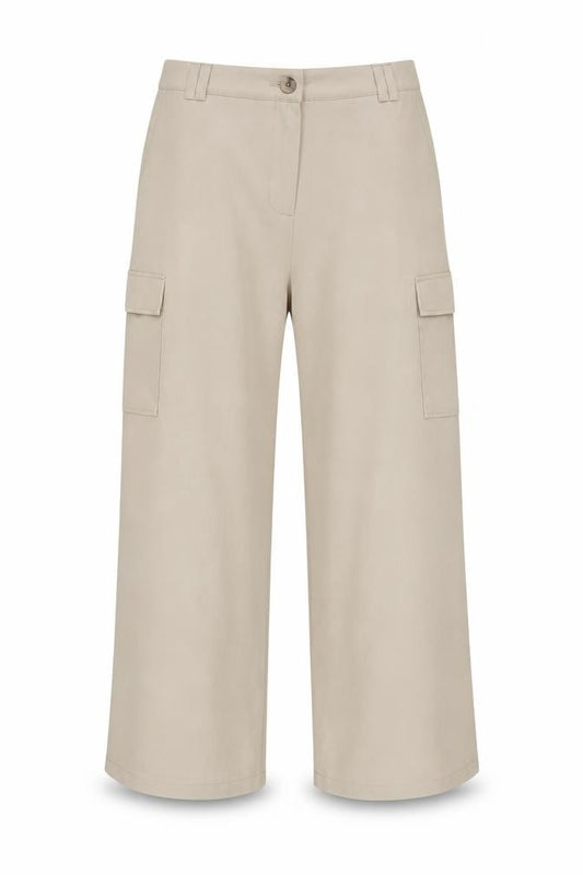 New Look Women’s Beige UK 14 Wide Leg Cargo Trousers BNWT