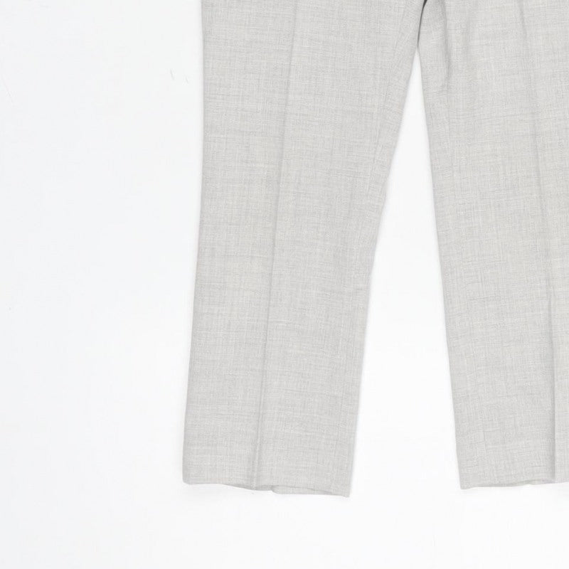 Next Boys Grey Dress Trousers 4 Years Formal Lined Smart Pants