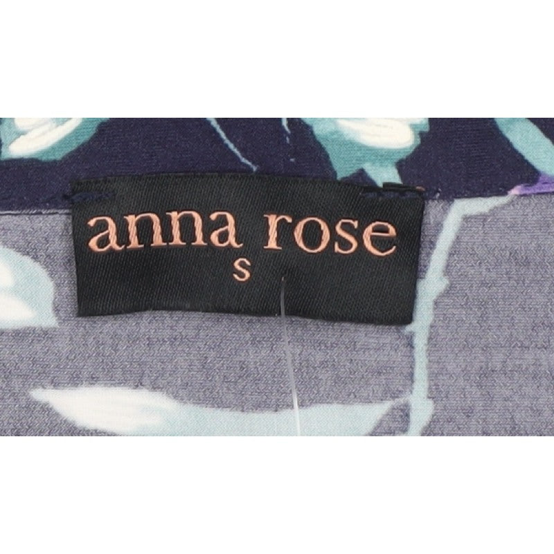 Anna Rose Women Multicoloured S Floral Stretch Button Tunic Shirt