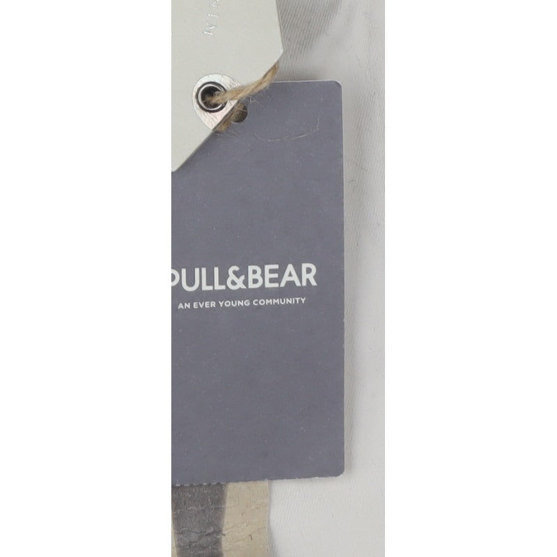 Pull&Bear Women’s Beige UK 8 Low Rise Skinny Stretch Trousers