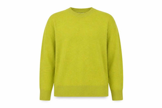 Marks and Spencer Women Green L Crew Neck Knit Pullover Jumper