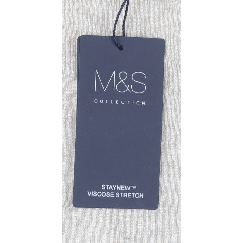 Marks and Spencer Women Beige Size 20 Button Knit Cardigan Stretch