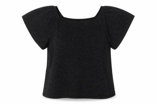 Tu Women’s Black Size 18 Short Sleeve Knit Pullover Jumper
