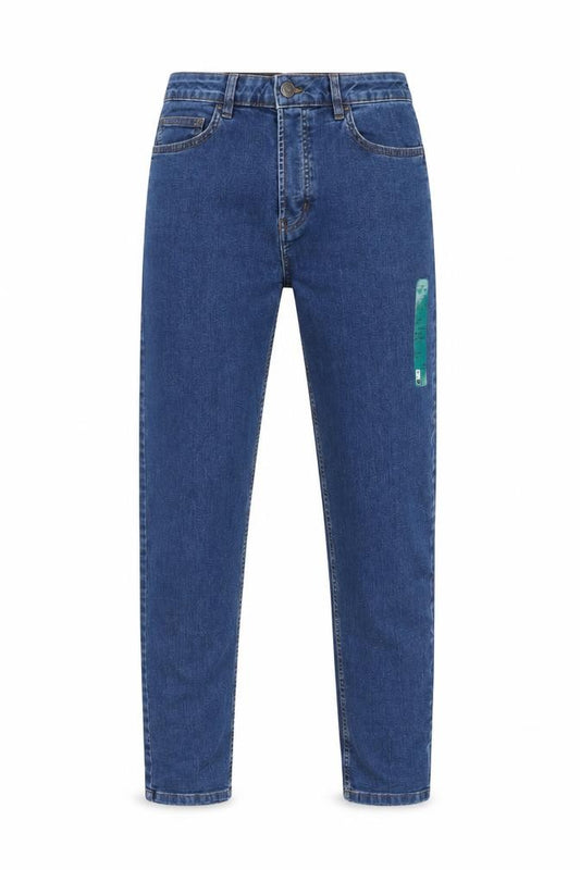 Denim Co. Men’s Blue W32 L32 Slim Fit Tapered Stretch Jeans