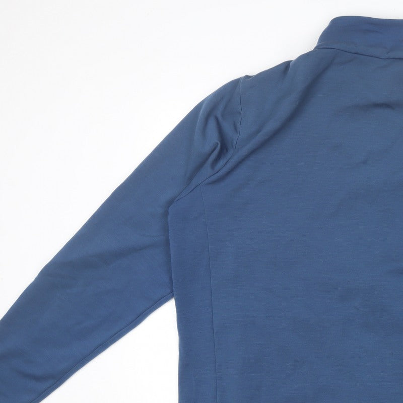 Rohan Men’s Blue XL Merino Wool Blend Softshell Full Zip Jacket