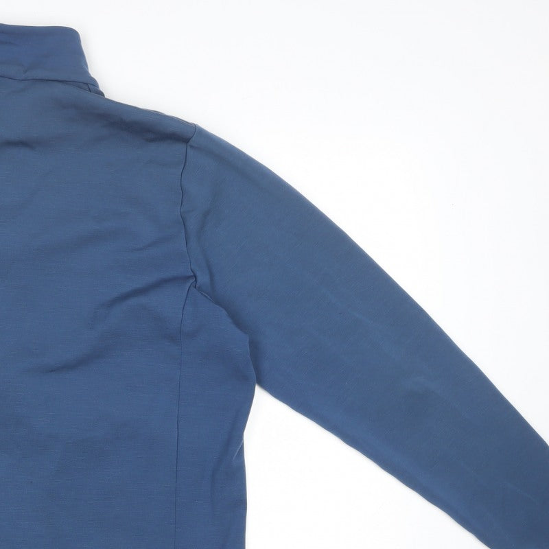 Rohan Men’s Blue XL Merino Wool Blend Softshell Full Zip Jacket