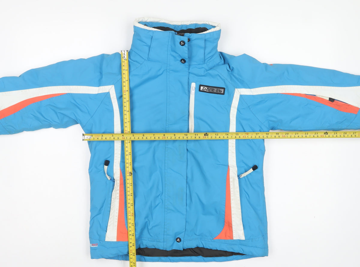 Dare2b Unisex Kids Blue 9-10 Years Colourblock Ski Jacket Padded