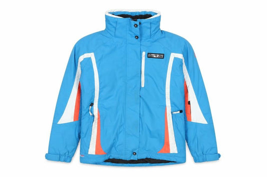 Dare2b Unisex Kids Blue 9-10 Years Colourblock Ski Jacket Padded