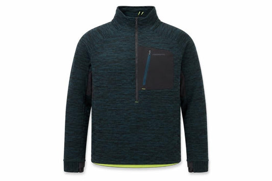 Craghoppers Men’s Blue L Half Zip Fleece Pullover Outdoor Sweatshirt