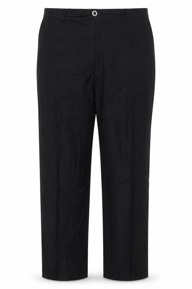 Marks & Spencer Women Black UK 18 Short Straight Work Trousers