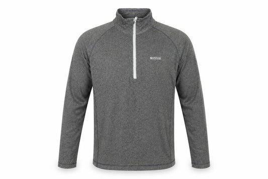 Regatta Men’s Grey XL 1/4 Zip Fleece Pullover Sweatshirt Outdoor