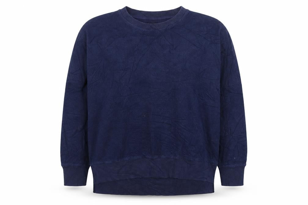Aerie Women Blue M Pullover Crew Neck Long Sleeve Sweatshirt