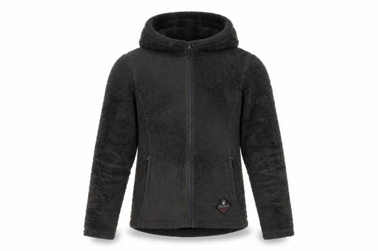 Spyder Men’s Black S Full Zip Hooded Fleece Hoodie Pockets
