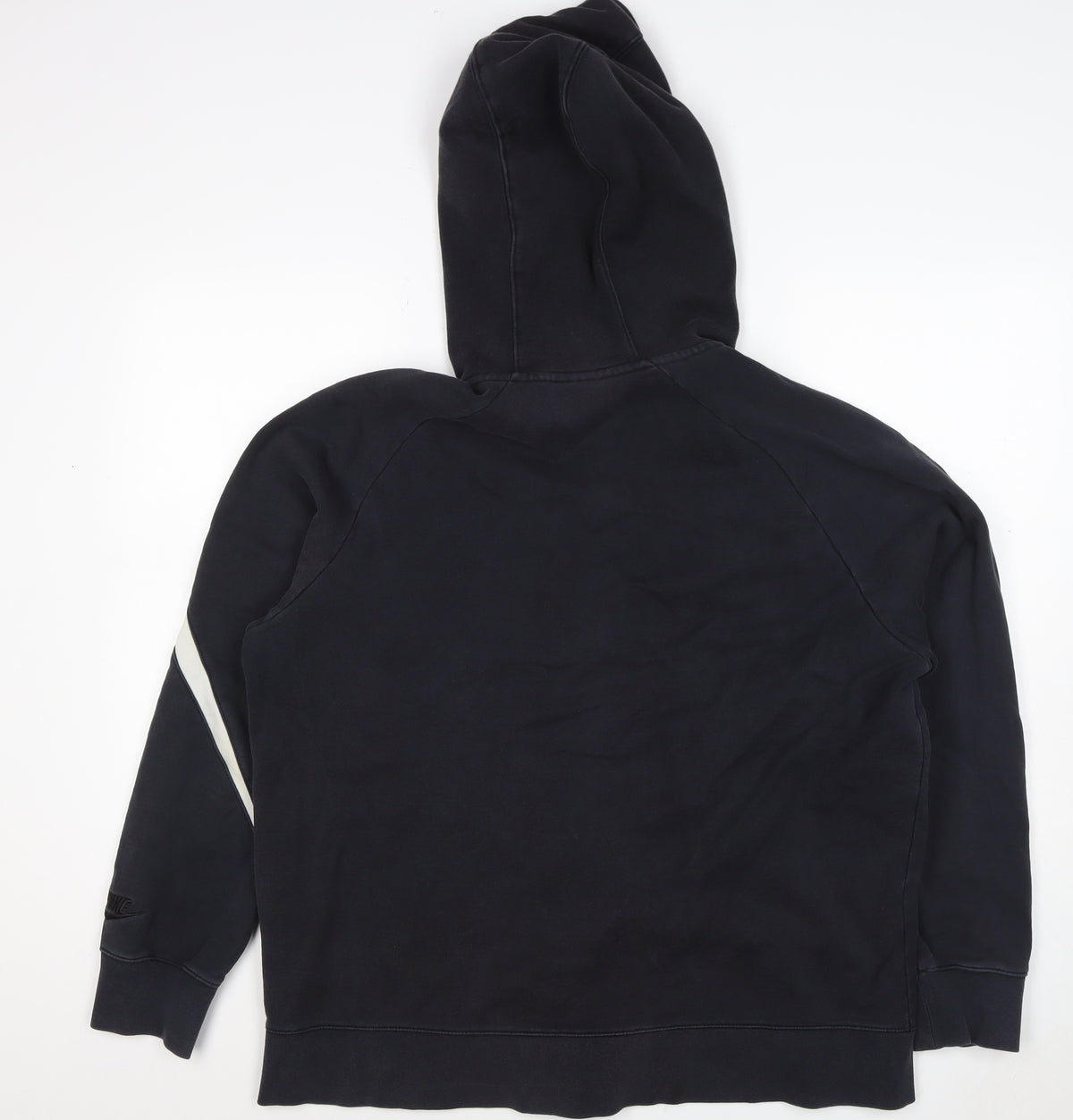 Nike Unisex Adults Black XL Full Zip Hooded Sweatshirt