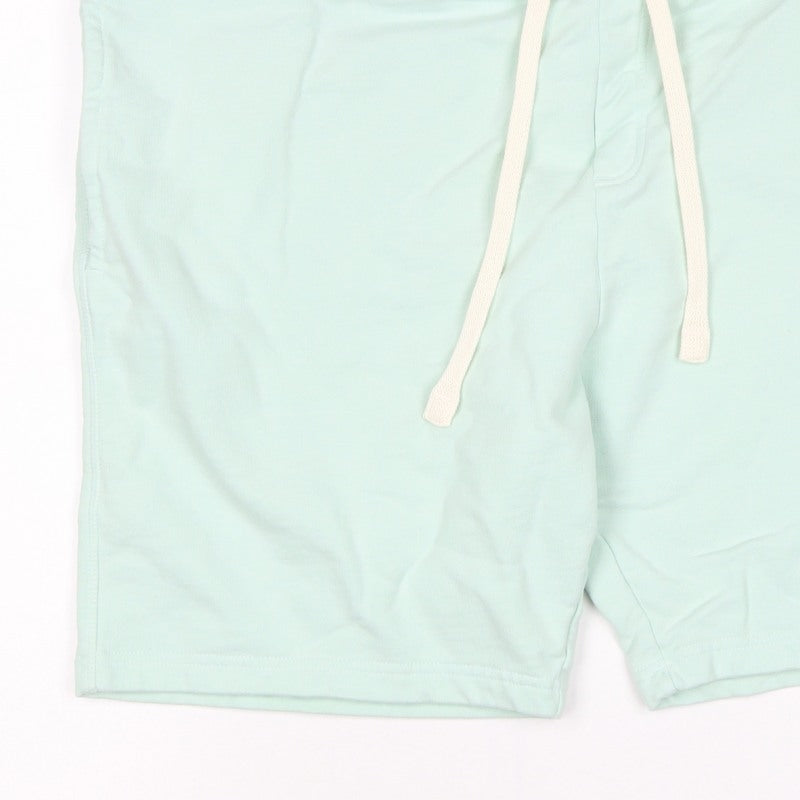 Marks & Spencer Men’s Green 3XL Sweat Shorts Drawstring Jersey
