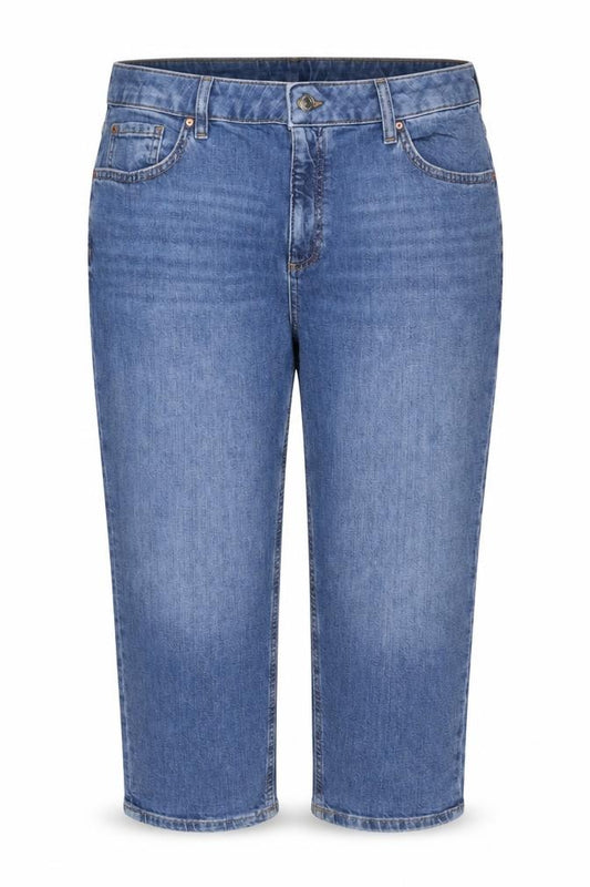 Marks & Spencer Women Blue UK 20 Cropped Slim Jeans Short