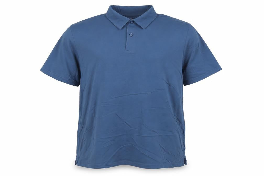 Marks and Spencer Men's Blue 3XL Regular Fit Stretch Polo Shirt