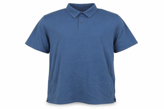 Marks and Spencer Men's Blue 3XL Regular Fit Stretch Polo Shirt